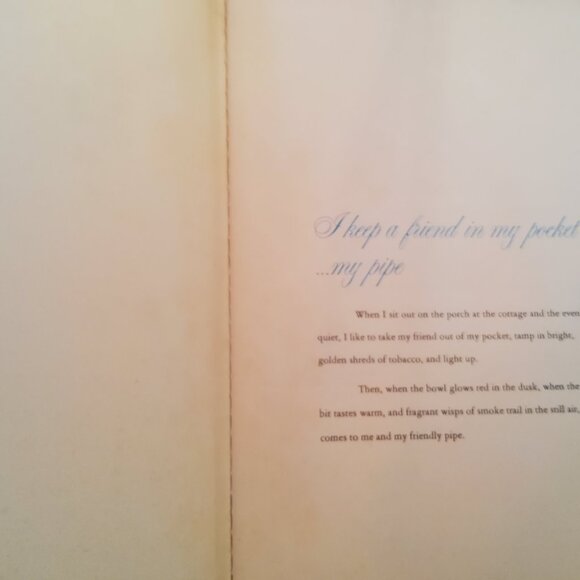 VINTAGE BOOK ON PIPES and SMOKING HISTORY - Picture 2 of 6